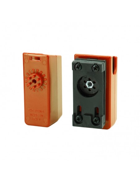 GHOST MAGAZINTASCHE 360° ORANGE ZWEIREIHIG