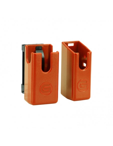 GHOST MAGAZINTASCHE 360° ORANGE ZWEIREIHIG