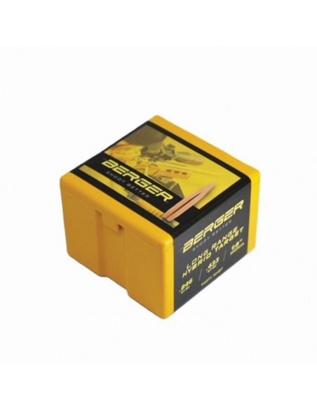 BERGER BULLETS 30MM (.308) 245gr LONG RANGE HYBRID TARGET BERGER BULLETS 30MM (.308) 245gr LONG RANGE HYBRID TARGET