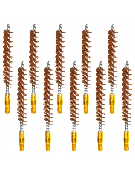 MCJ TOOLS RIFLE BRONZE BORE BRUSH 10 PACK