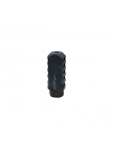 AXIS P.W. MUZZLE BRAKE TITANIUM RAPTOR 5/8-24 SATIN AXIS P.W. MUZZLE BRAKE TITANIUM RAPTOR 5/8-24 SATIN