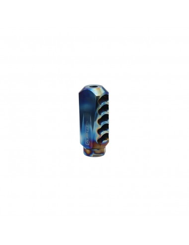 AXIS P.W. MUZZLE BRAKE TITANIUM RAPTOR 5/8-24 POLISH AXIS P.W. MUZZLE BRAKE TITANIUM RAPTOR 5/8-24 POLISH