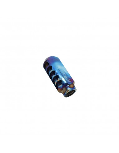 AXIS P.W. MUZZLE BRAKE TITANIUM RAPTOR 5/8-24 POLISH AXIS P.W. MUZZLE BRAKE TITANIUM RAPTOR 5/8-24 POLISH