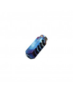AXIS P.W. MUZZLE BRAKE TITANIUM RAPTOR 5/8-24 POLISH 2