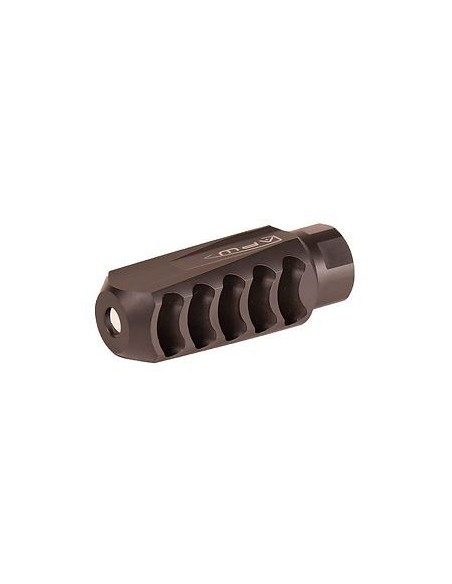 AXIS P.W. MUZZLE BRAKE RAPTOR 5 PORTS M18X1 BLACK AXIS P.W. MUZZLE BRAKE RAPTOR 5 PORTS M18X1 BLACK