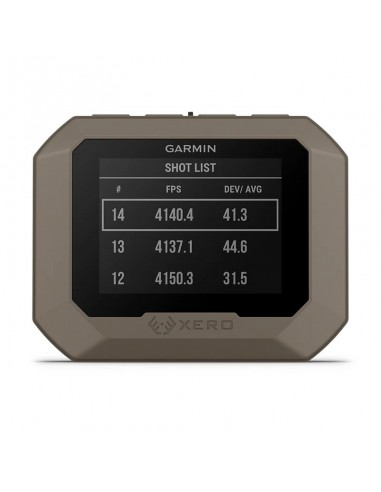 GARMIN CHRONOGRAPH XERO C1 PRO GARMIN CHRONOGRAPH XERO C1 PRO