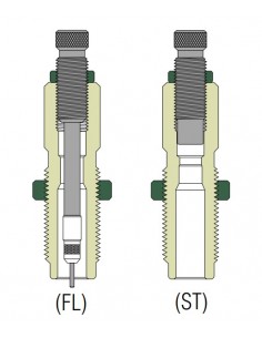 REDDING SMALL BASE FULL LENGTH DIE SET 2