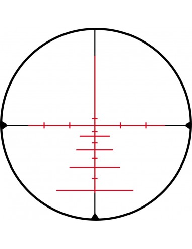 KONUS RIFLESCOPE ABSOLUTE 5-40X56 ED RETICLE 550 EXTRA-THIN ILLUMINATED