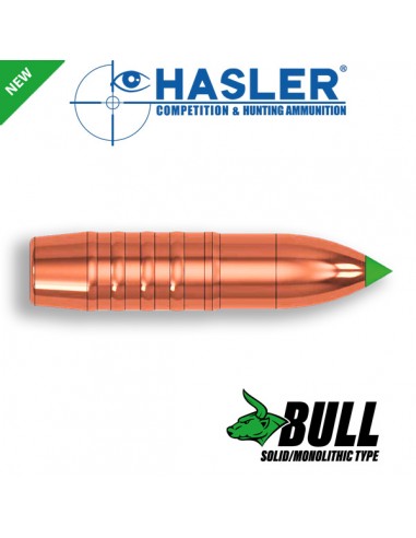 HASLER BULLETS BULL CAL. 30 180GR 50PCS.