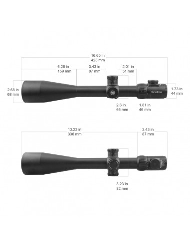VECTOR OPTICS MINOTAUR GENII 12-60X60 SFP RETICLE DOT ILLUMINATED