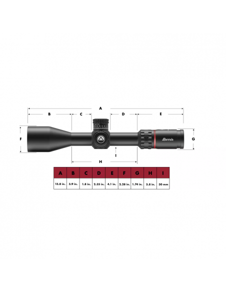 BURRIS SCOPE VERACITY PH 4-20X50 FFP ILLUMINATO BURRIS SCOPE VERACITY PH 4-20X50 FFP ILLUMINATO
