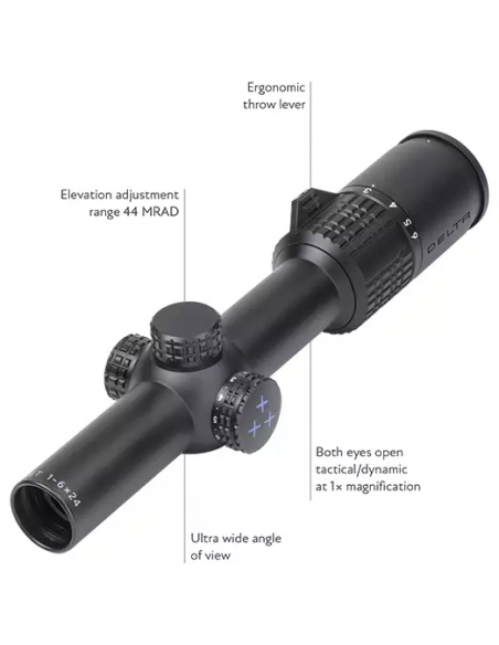 DELTA OTTICA HORNET 1-6X24 D2BR (BDC)