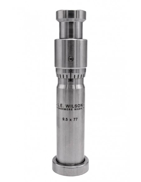 WILSON STAINLESS STEEL LARGE MICROMETER BULLET SEATER DIE