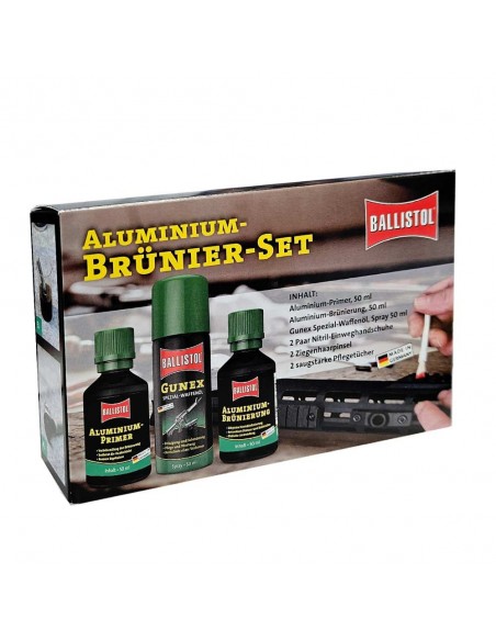BALLISTOL ALUMINIUM BRÜNIER-SET 50ML