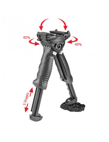 FAB DEFENCE IMPUGNATURA FRONTALE/BIPIEDE GEN2 SGANCIO RAPIDO