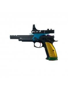 Pistola Semiautomatica CZ 75 TS Czechmate Parrot Cal. 9 Luger 2