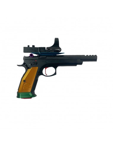 Semiautomatic Pistol CZ 75 TS Czechmate Parrot Cal. 9 Luger
