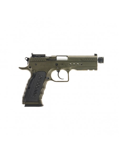 Semiautomatic Pistol Tanfoglio Tactical Pro Green Cal. 9x19mm Semiautomatic Pistol Tanfoglio Tactical Pro Green Cal. 9x19mm