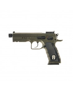 Pistola Semiautomatica Tanfoglio Tactical Pro Green Cal. 9x19mm 2