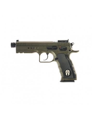 Semiautomatic Pistol Tanfoglio Tactical Pro Green Cal. 9x19mm Semiautomatic Pistol Tanfoglio Tactical Pro Green Cal. 9x19mm