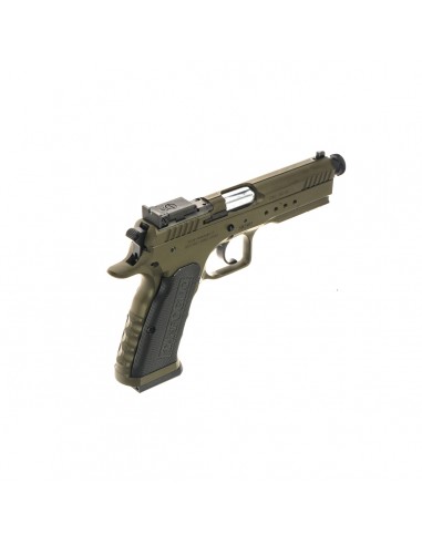 Semiautomatic Pistol Tanfoglio Tactical Pro Green Cal. 9x19mm Semiautomatic Pistol Tanfoglio Tactical Pro Green Cal. 9x19mm