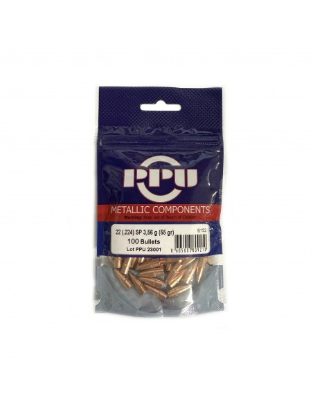 PRVI PARTIZAN GESCHOSSE SP 22 (.224) 55GR 100STK.