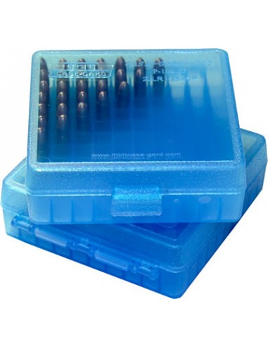 MTM AMMO BOX P-100 CAL 22 LR