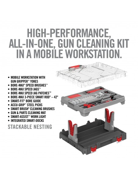REAL AVID BORE-MAX MASTER CLEANING KIT AND MOBILE WORKSTATION REAL AVID BORE-MAX MASTER CLEANING KIT AND MOBILE WORKSTATION