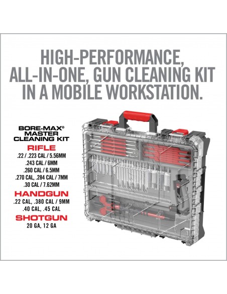 REAL AVID BORE-MAX MASTER CLEANING KIT AND MOBILE WORKSTATION REAL AVID BORE-MAX MASTER CLEANING KIT AND MOBILE WORKSTATION