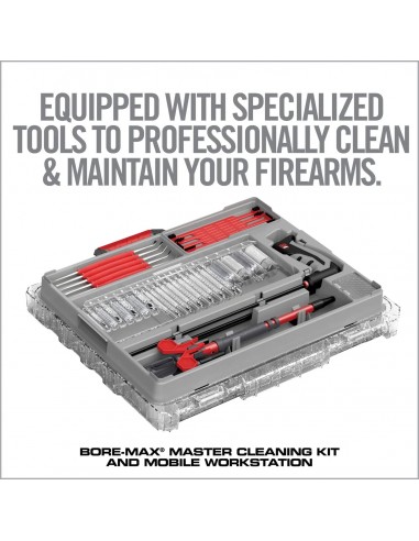 REAL AVID BORE-MAX MASTER CLEANING KIT AND MOBILE WORKSTATION REAL AVID BORE-MAX MASTER CLEANING KIT AND MOBILE WORKSTATION