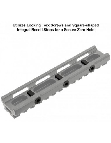 UTG SUPER SLIM 20 MOA PICATINNY RISER MOUNT 13-SLOT UTG SUPER SLIM 20 MOA PICATINNY RISER MOUNT 13-SLOT