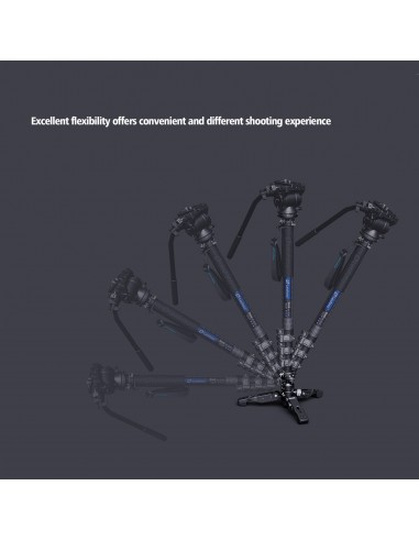 LEOFOTO TREPPIEDE A SUPPORTO MONOPIEDE VD-03