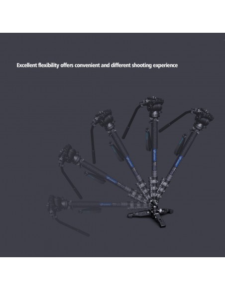 LEOFOTO TREPPIEDE A SUPPORTO MONOPIEDE VD-03