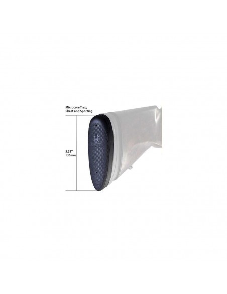 HUNTING RECOIL PAD MICROCORE HIGH 20MM CAL 12/20 HUNTING RECOIL PAD MICROCORE HIGH 20MM CAL 12/20