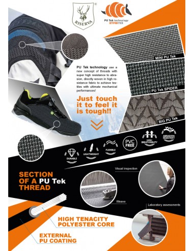 RISERVA ERGONOMISCHE GAMASCHE ORANGE UND PUTEK XL R2283 RISERVA ERGONOMISCHE GAMASCHE ORANGE UND PUTEK XL R2283