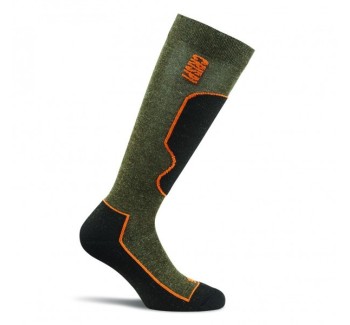 CRISPI EGO 662 SOCKEN GRÜN/ORANGE GENDER NEUTRAL | ARMERIA REGINA