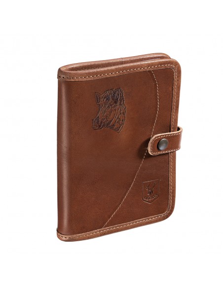 RISERVA LEATHER LICENSE HOLDER WILD BOAR 9.5x13 cm R6129SCIN