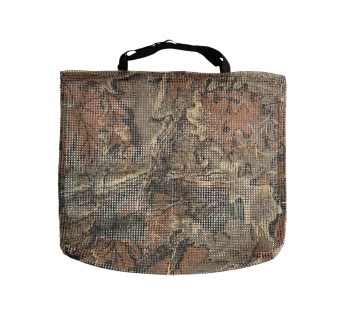 GRASSI BORSA RACCOLTA FUNGHI RETE CAMO