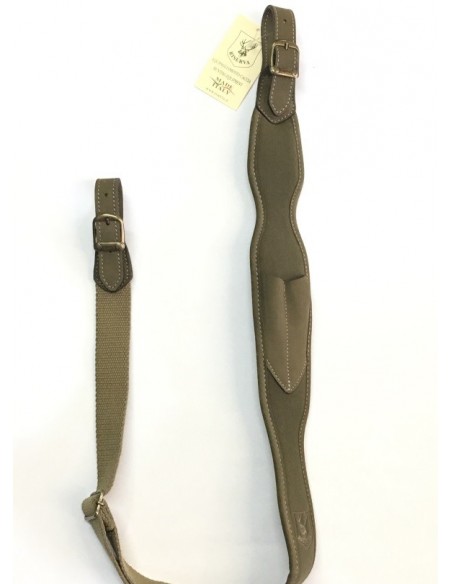 RISERVA MICROFIBER RIFLE SLING WITH AMMO HOLDER RISERVA MICROFIBER RIFLE SLING WITH AMMO HOLDER
