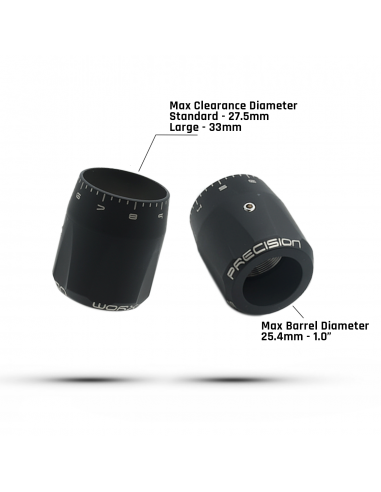 AXIS PRECISION WORX BLACK RAPTOR MONSTER TUNER M18X1 AXIS PRECISION WORX BLACK RAPTOR MONSTER TUNER M18X1