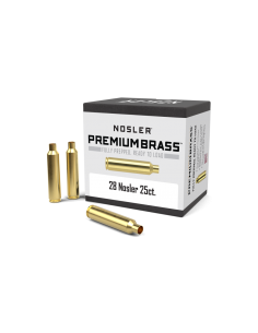 NOSLER CUSTOM BOSSOLI CAL 28 NOSLER 25PZ 2