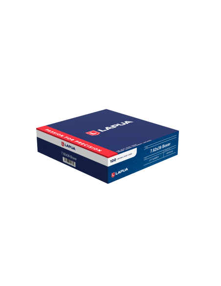 LAPUA BOSSOLI CAL 7,62x39mm 100PZ LAPUA BOSSOLI CAL 7,62x39mm 100PZ