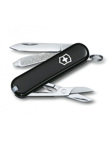 VICTORINOX 7 FUNCTIONS BLACK POCKET KNIFE