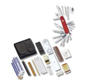 VICTORINOX SWISSCHAMP SURVIVAL KNIFE WITH KIT - 52 FUNCTIONS | ARMERIA REGINA