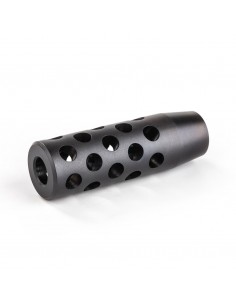 SAKO MUZZLE BRAKE M14X1 CONICAL BLACK BURNISHED 2