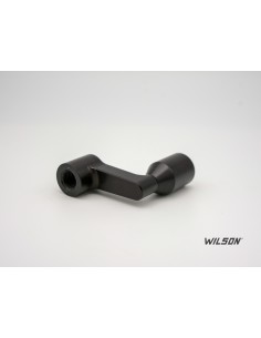 L.E. WILSON SCHWARZ ELOXIERTER KURBELGRIFF 2