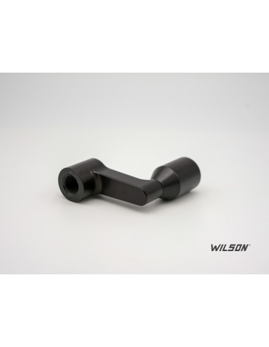 L.E. WILSON BLACK ANODIZED REVOLVING CRANK HANDLE L.E. WILSON BLACK ANODIZED REVOLVING CRANK HANDLE