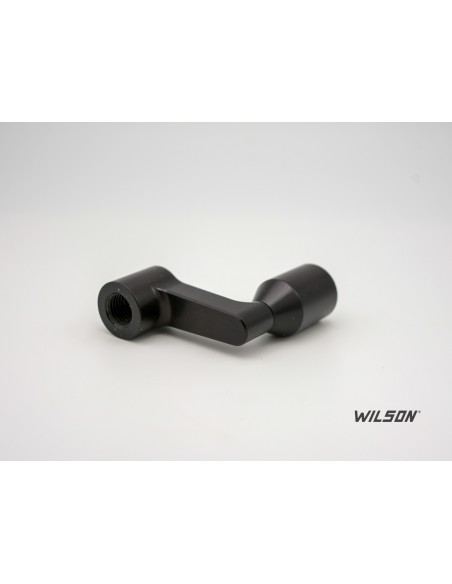 L.E. WILSON BLACK ANODIZED REVOLVING CRANK HANDLE L.E. WILSON BLACK ANODIZED REVOLVING CRANK HANDLE