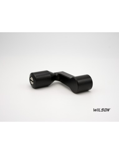 L.E. WILSON BLACK ANODIZED REVOLVING CRANK HANDLE