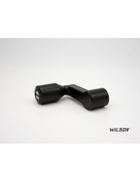 L.E. WILSON BLACK ANODIZED REVOLVING CRANK HANDLE L.E. WILSON BLACK ANODIZED REVOLVING CRANK HANDLE